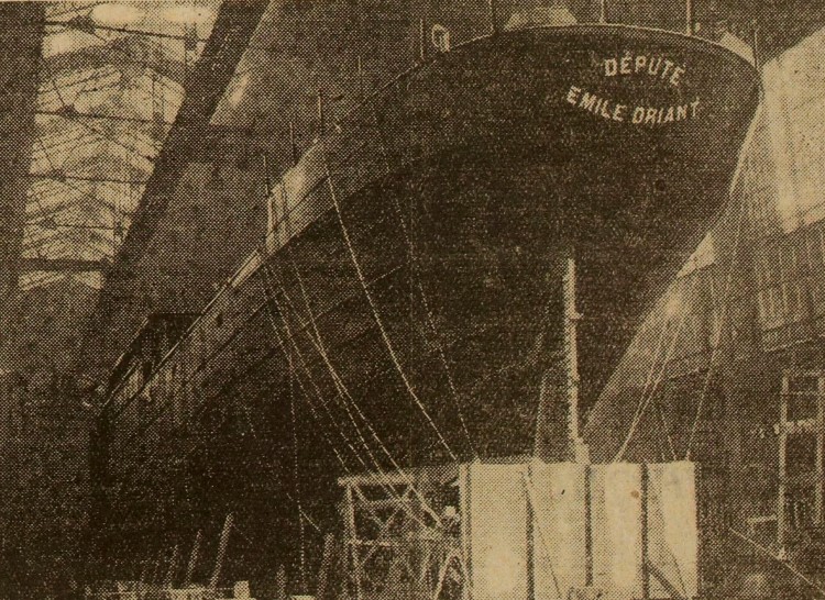 Emile Driant cargo maf lct Lorient