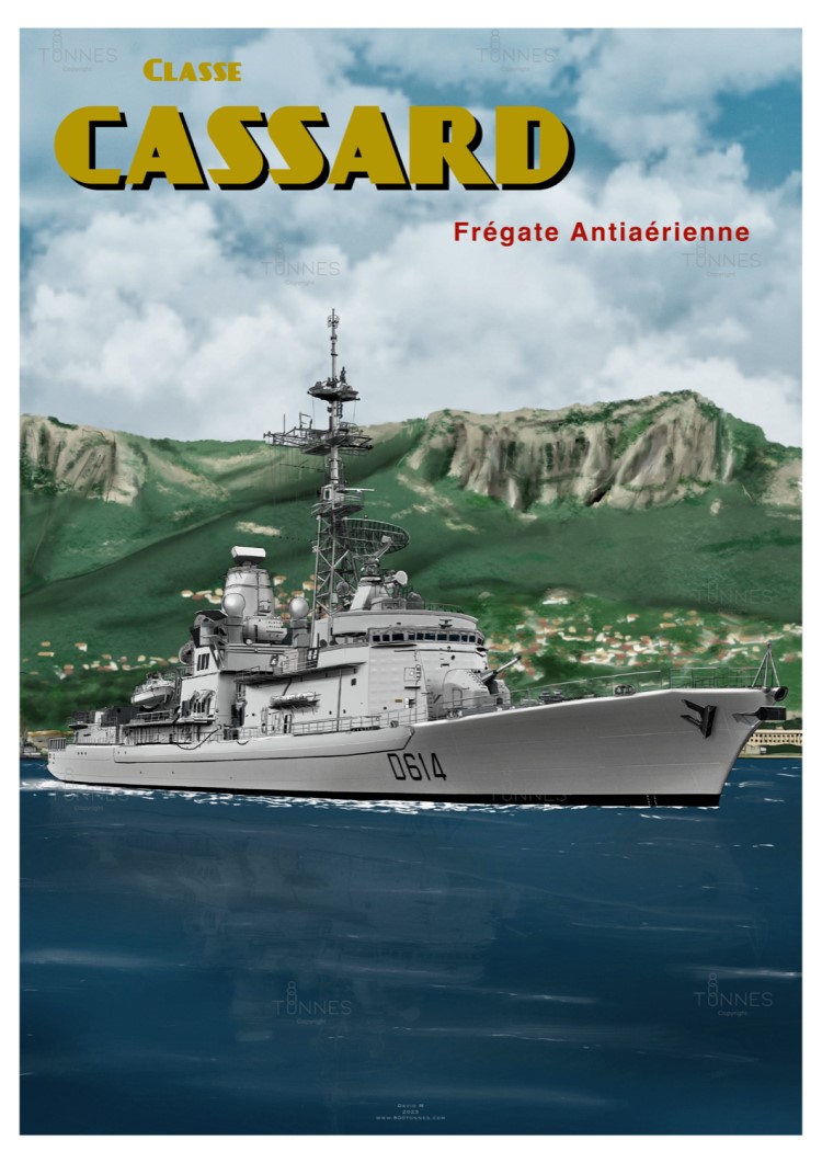 C70AA Cassard Editions 800t Naval Art